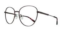 Matte Dark Grey Aspire Jane Oval Glasses - Angle