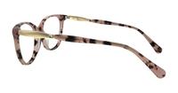 Havana Pink Aspire Janet Oval Glasses - Side