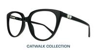 Black Aspire Kyro Cat-eye Glasses - Angle