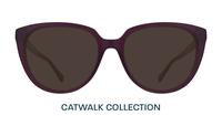 Dark Purple Aspire Kyro Cat-eye Glasses - Sun