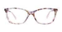 Pink Aspire Luna Rectangle Glasses - Front