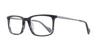 Grey Tortoise Ben Sherman Chester Rectangle Glasses - Angle