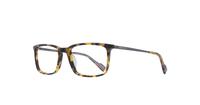 Tortoise Gunmetal Ben Sherman Chester Rectangle Glasses - Angle