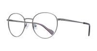 Grey Ben Sherman Euston Round Glasses - Angle
