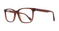 Havana/Crystal Ben Sherman Finsbury Square Glasses - Angle