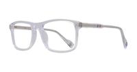 Crystal Ben Sherman Newgate Rectangle Glasses - Angle
