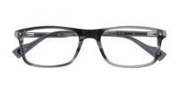 Dark Grey Ben Sherman Newgate Rectangle Glasses - Flat-lay