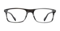 Dark Grey Ben Sherman Newgate Rectangle Glasses - Front