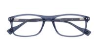 Light Blue Ben Sherman Newgate Rectangle Glasses - Flat-lay