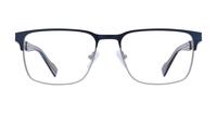 Navy / Gunmetal Ben Sherman Stanley Rectangle Glasses - Front