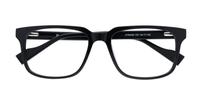 Black Ben Sherman Strand Square Glasses - Flat-lay