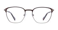 Brown / Gunmetal Ben Sherman Windsor Square Glasses - Front