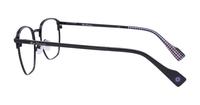 Matte Gunmetal Black Ben Sherman Windsor Square Glasses - Side