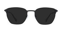 Matte Gunmetal Black Ben Sherman Windsor Square Glasses - Sun