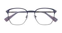 Navy / Gunmetal Ben Sherman Windsor Square Glasses - Flat-lay