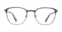 Navy / Gunmetal Ben Sherman Windsor Square Glasses - Front