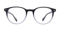 Grey Crystal Ben Sherman York Round Glasses - Front