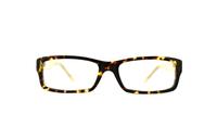 Brown Bench 253 Rectangle Glasses - Front