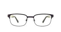 Purple Bench 273 Oval Glasses - Front