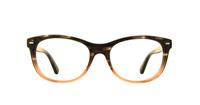 Grey Bobbi Brown The Gabby Oval Glasses - Front
