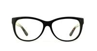 Black / Tortoise Bobbi Brown The Lily Oval Glasses - Front