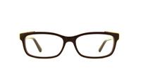 Violet Bobbi Brown The Perry Rectangle Glasses - Front