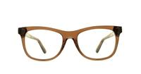 Brown/Transp Bobbi Brown The Riley Round Glasses - Front