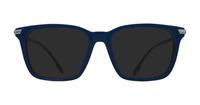 Blue Burberry BE2378 Round Glasses - Sun