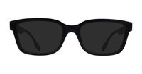 Matte Black Burberry BE2379U Square Glasses - Sun