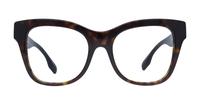 Dark Havana Burberry BE2388 Square Glasses - Front