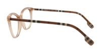 Peach Burberry BE2389 Square Glasses - Side