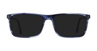 Blue Carrera 225 Rectangle Glasses - Sun