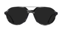 Grey / Horn Carrera 228 Aviator Glasses - Sun