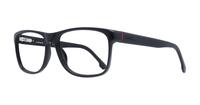 Black Carrera 8851 Rectangle Glasses - Angle