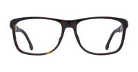 Dark Havana Carrera 8851 Rectangle Glasses - Front