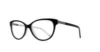Black Carvela Carly Cat-eye Glasses - Angle