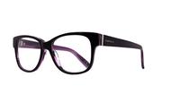 Purple Carvela Lana Square Glasses - Angle