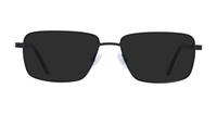 Matte Black / Red CAT 3006 Rectangle Glasses - Sun
