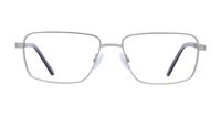 Matte Gunmetal Black CAT 3006 Rectangle Glasses - Front