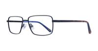Matte Navy CAT 3006 Rectangle Glasses - Angle