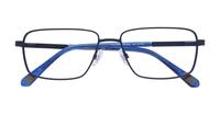 Matte Navy CAT 3006 Rectangle Glasses - Flat-lay