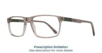 Gloss Brown CAT 3013 Rectangle Glasses - Angle
