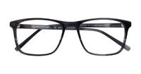 Gloss Black / Tort CAT 3505 Rectangle Glasses - Flat-lay