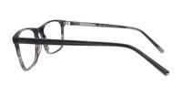 Gloss Black / Tort CAT 3505 Rectangle Glasses - Side