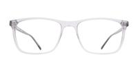 Gloss Crystal Grey CAT 3505 Rectangle Glasses - Front
