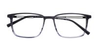 Gloss Navy CAT 3529 Rectangle Glasses - Flat-lay