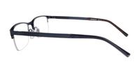 Matte Navy CAT 3533 Rectangle Glasses - Side