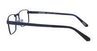 Matte Navy CAT Arkose Rectangle Glasses - Side