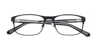 Matte Black CAT Contractor Square Glasses - Flat-lay