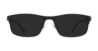 Matte Black CAT Contractor Square Glasses - Sun